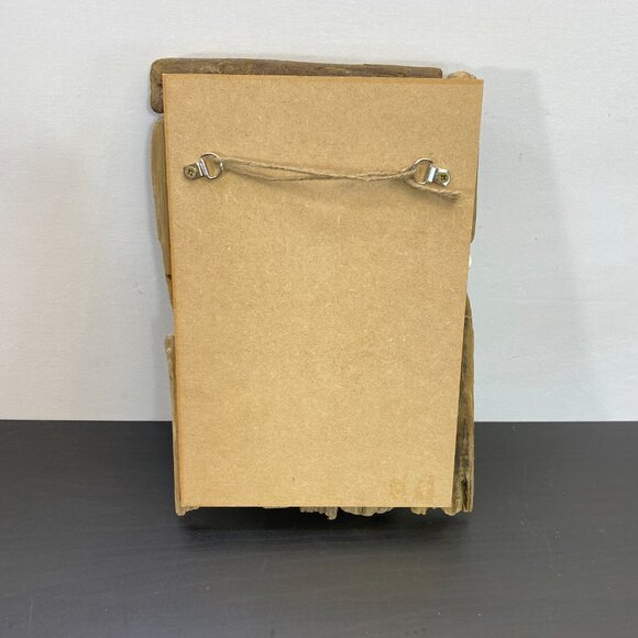 Wall Hanging Driftwood Nautical Mirror, Fish and Shells, Handmade Driftwood Mirr - Picture 10 of 10